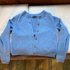 GAP Blue Women's Cardigan Sweater